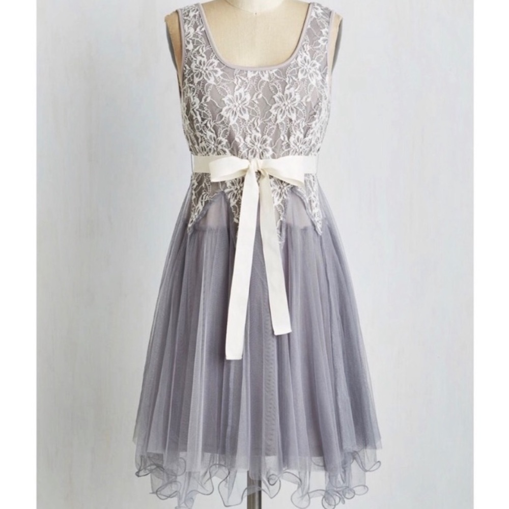 Gorgeous grey dress. Worn once